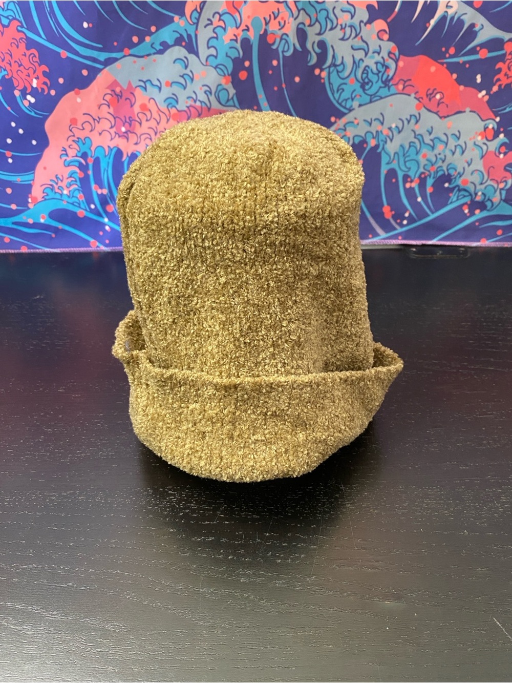 Kids Cozy Brown Bucket Hat - Brand Not Visible